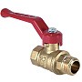 Кран латунный шаровой 11Б27фт1М DN 15 PN 40 рычаг муфта-штуцер Valfex.215 DeltaPro купить в Москве | "Проконсим"