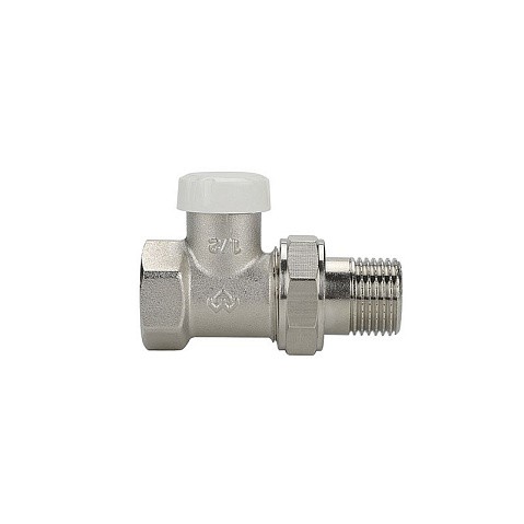 Клапан радиаторный VARMEGA VM10301 DN15 PN10 прямой настроечный G-1/2'' муфта-штуцер купить в Москве | "Проконсим"