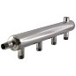 Коллектор распределительный из нержавеющей стали DN40 PN16 вход 40-20 10 выходов НР 3/4'' универсальный PLP купить в Москве | "Проконсим"