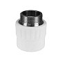 Муфта комбинированная переходная VALFEX 20 PN 25 G-1/2'' НР серая