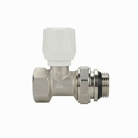Клапан радиаторный VARMEGA VM10113 DN20 PN10 прямой G-3/4'' с уплотнением муфта-штуцер купить в Москве | "Проконсим"