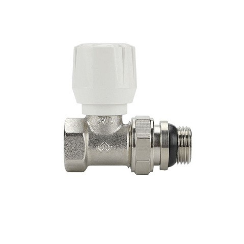 Клапан радиаторный VARMEGA VM10111 DN15 PN10 прямой G-1/2'' с уплотнением муфта-штуцер купить в Москве | "Проконсим"