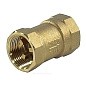 Клапан латунный обратный пружинный DN 20 PN 10, муфтовый, пластиковый шток купить в Москве | "Проконсим"