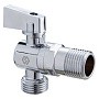 Краны латунные шаровые угловые MVI BV.463 DN 15-15 PN 10 штуцер бабочка купить в Москве | "Проконсим"
