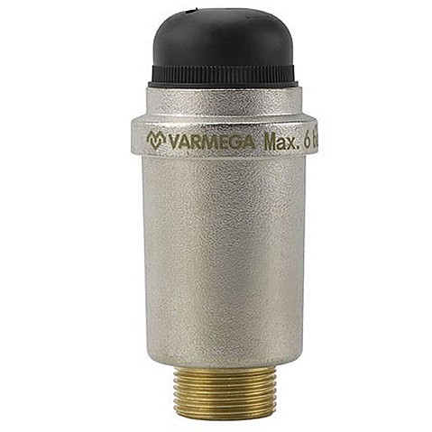 Воздухоотводчик VARMEGA VM132 DN25 PN6 вертикальный выпуск НР-1'' автоматический купить в Москве | "Проконсим"