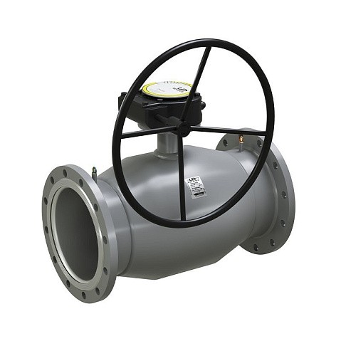 Кран стальной шаровой цельносварной LD Energy Regula, DN 300 PN 16, 750мм, стандартнопроходной, фланцевый с редуктором купить в Москве | "Проконсим"