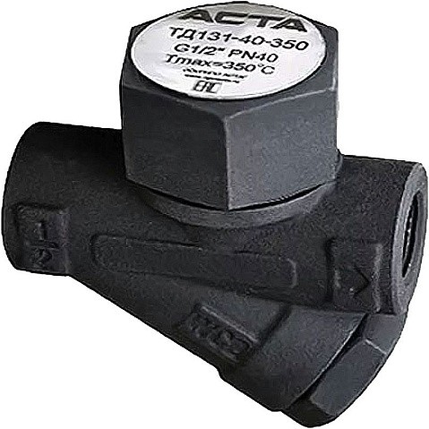 Конденсатоотводчики ТЕРМОКОН DN 15-25 PN 40 термодинамические резьбовые NPT до 350гр. АСТА-ТД131 купить в Москве | "Проконсим" Конденсатоотводчики ТЕРМОКОН DN 15-25 PN 40 термодинамические резьбовые NPT до 350гр. АСТА-ТД131 купить в Москве | "Проконсим"