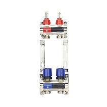 Коллекторные группы из латуни DN 25 PN 6 с расходомерами, без дренажного крана и воздухоотводчика VARMEGA купить в Москве | "Проконсим"