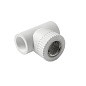 Тройник установочный ПП 20-1/2'' PN 25 с внутренней резьбой белый Pro Aqua PA13912 купить в Москве | "Проконсим"