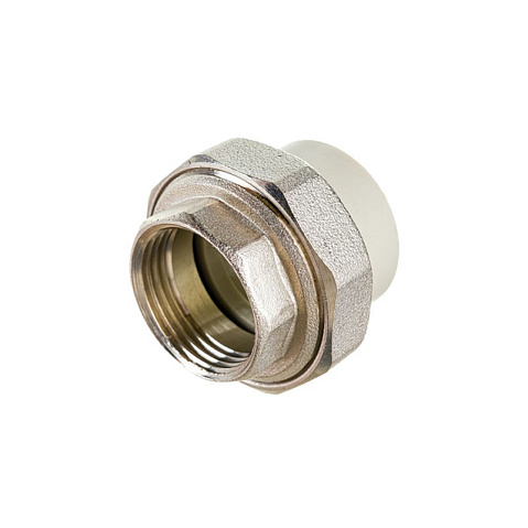 Муфта комбинированная разъёмная VALFEX 32 PN 25 G-1/2'' американка-ВР серая купить в Москве | "Проконсим"